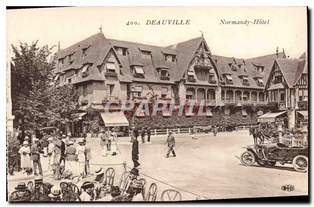 Deauville — Hotel Normandy — editor B.D. - Frente