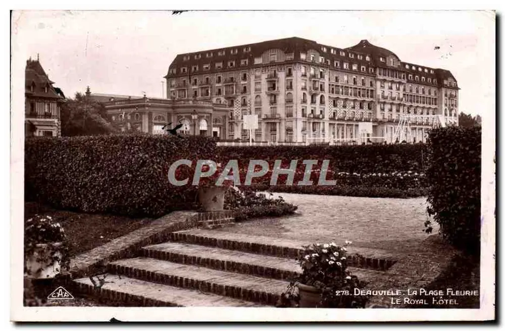 Deauville. Der blühende Strand — Das Hotel Royal — Verlag E.A.P. Nr. 278 - Vorderseite