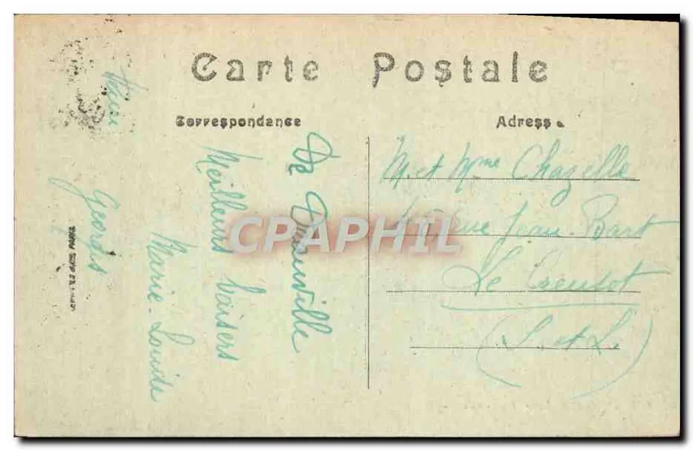 Deauville — Hotel Real — LL - Verso