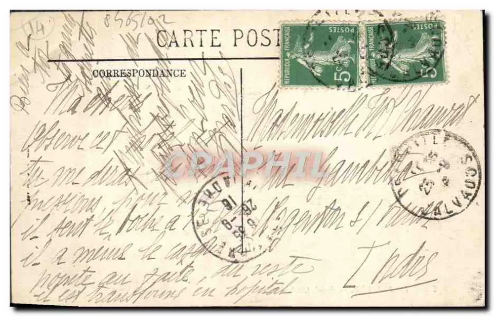 Deauville — Hotel Royal — LL. — n° 266 - Verso