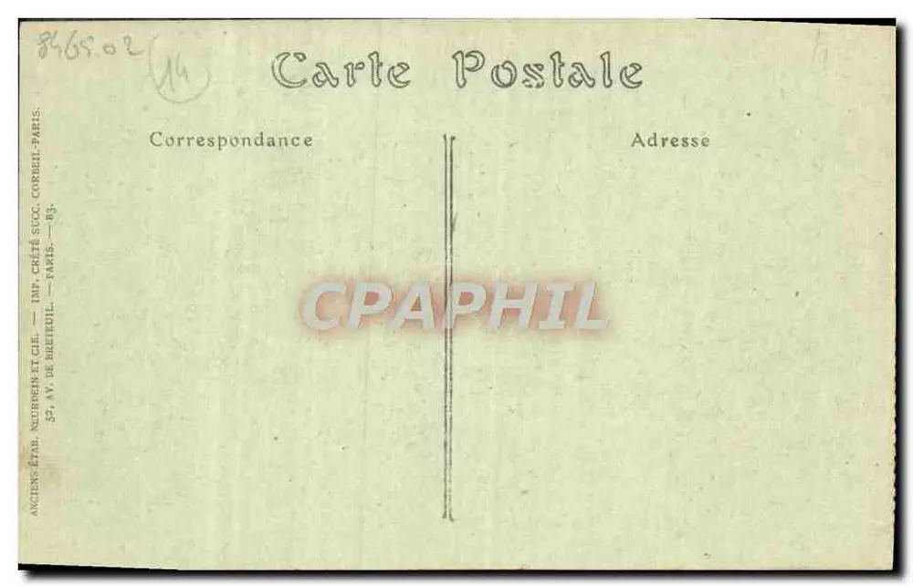 Deauville-La-Plage-Fleurie — Ansicht der Rue Gontaut-Biron — ND Phot. - Rückseite