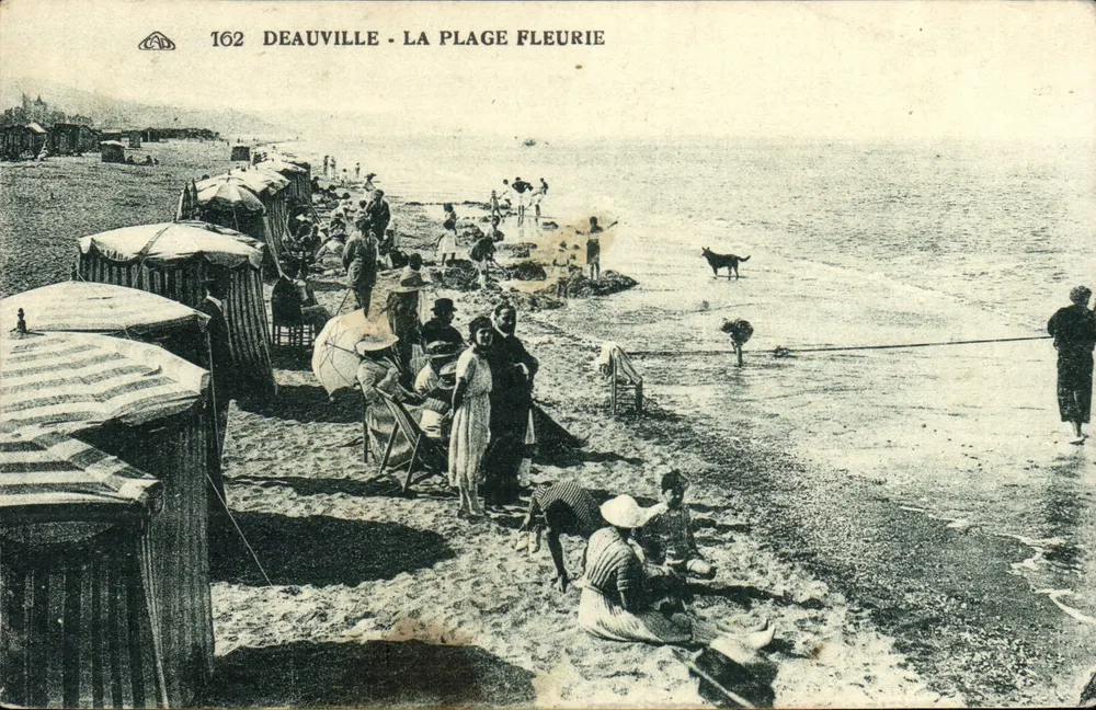 Deauville - A Praia das Flores — n° de série 162 - Frente