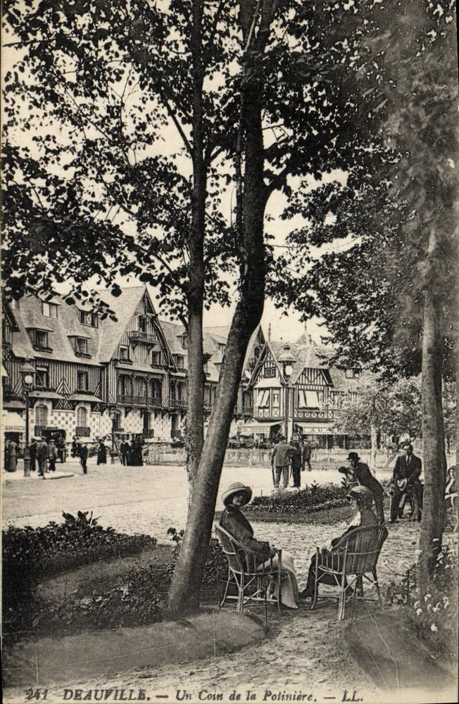 Deauville — Ein Eckchen der Potinière — LL. n°241 - Vorderseite