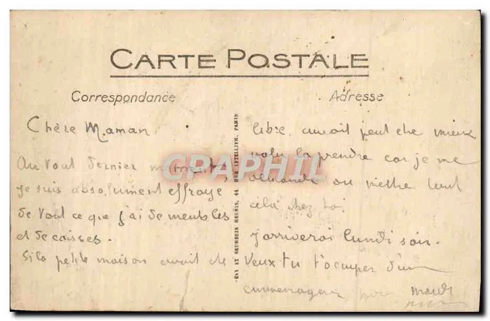 Deauville — La Potinière — LL. n°430 - Verso
