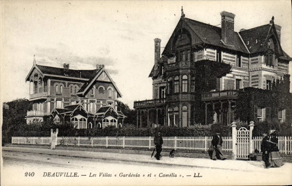 Deauville — Die Villen « Gardénia » und « Camélia » — LL. n°240 - Vorderseite