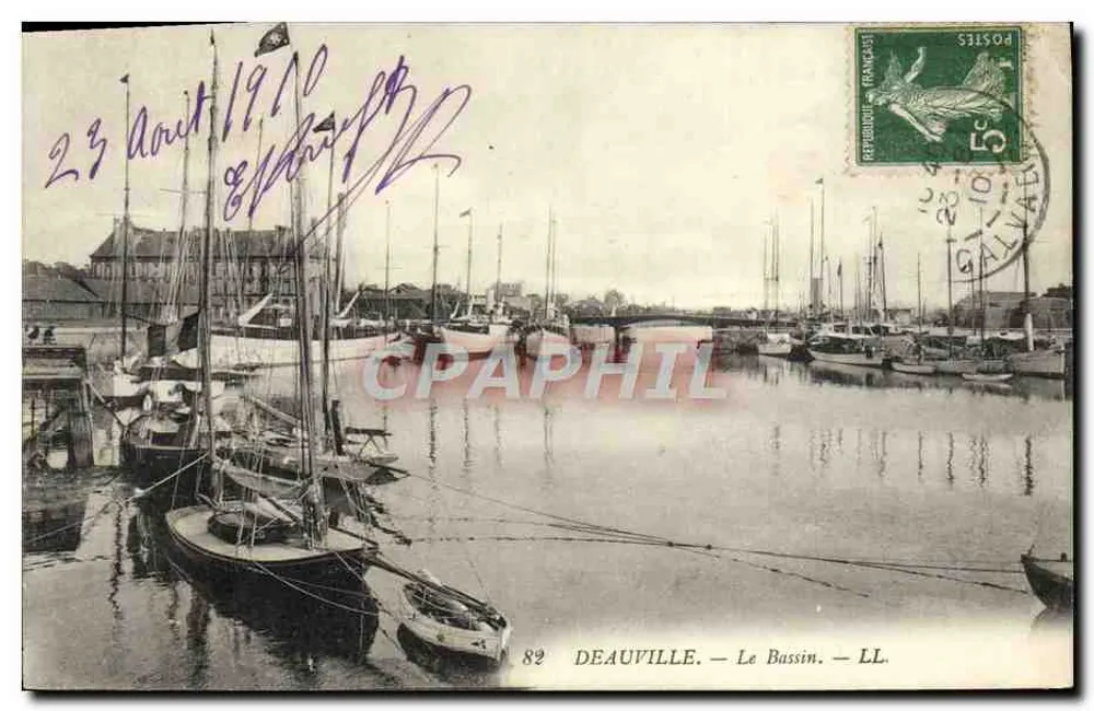 Deauville — Der Hafen — LL. — n°82 - Vorderseite