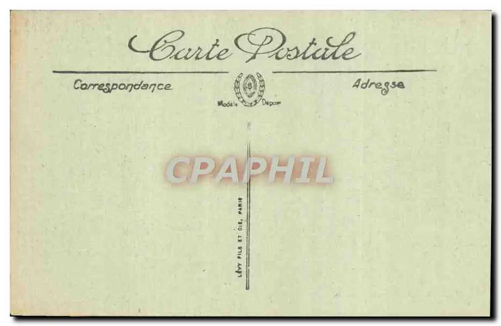 Deauville — La Rue Gontran-Biron — LL. n°338 - Verso