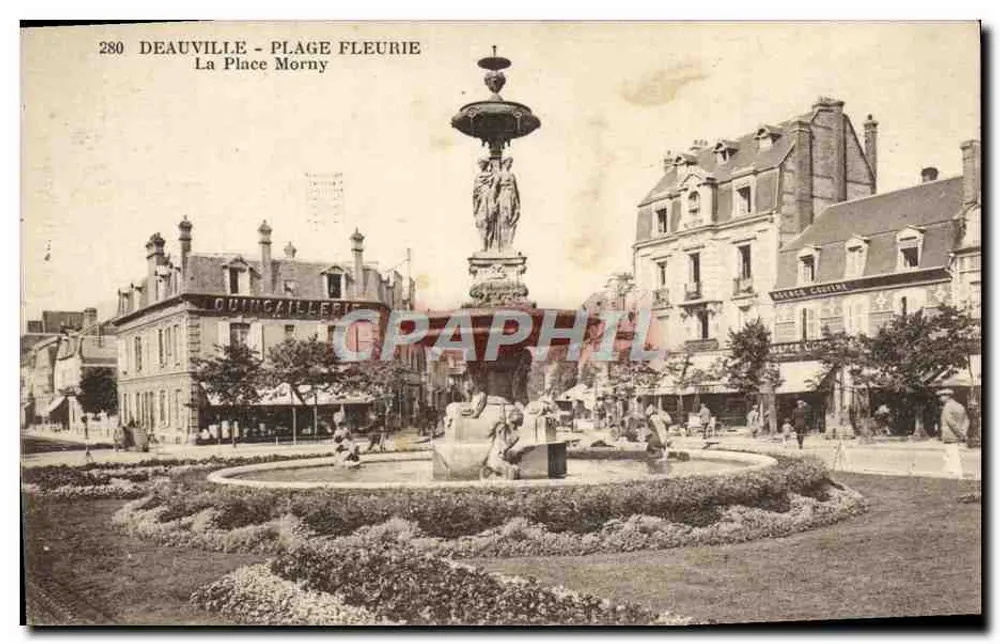 Deauville - Blühende Strände - La Place Morny - Vorderseite