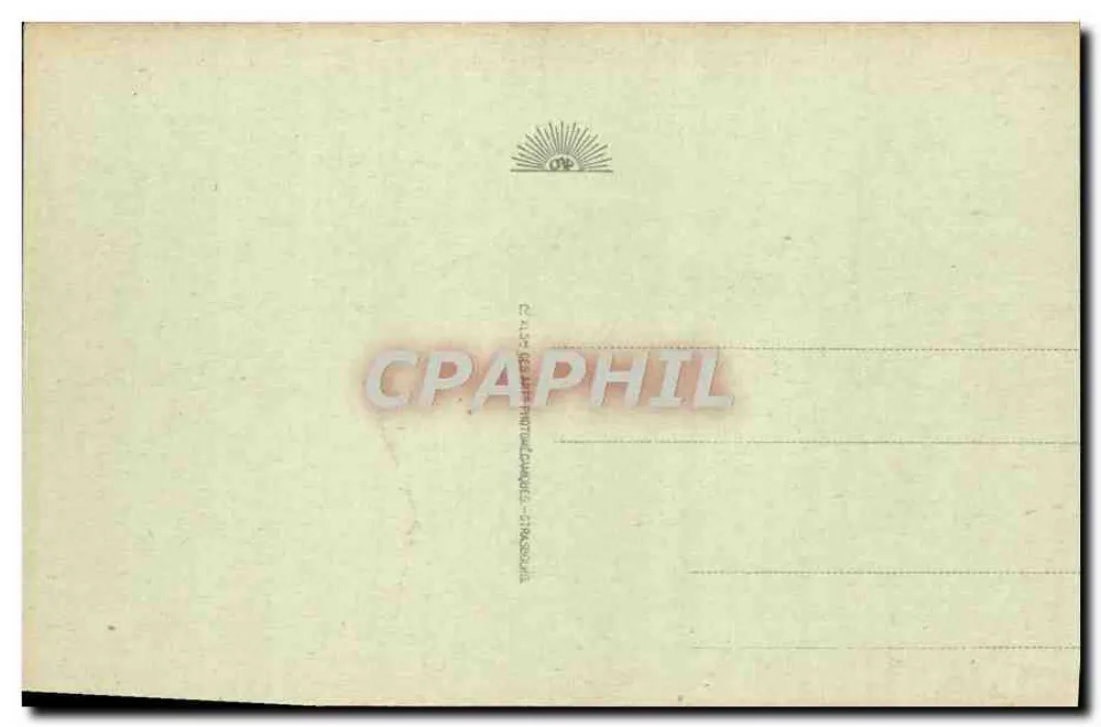 Deauville - A Praia Florida — série 162 — editor C.P. (Cia. dos Artes Fotográficas de Deauville) - Verso