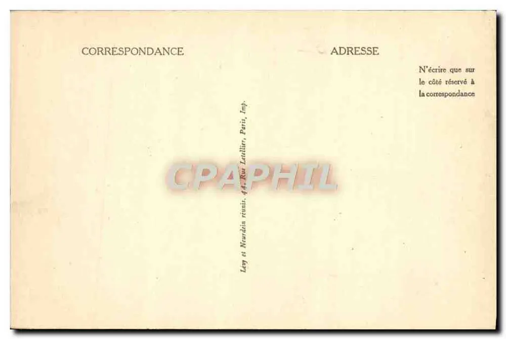 Deauville — Os Jardins — LL - Verso