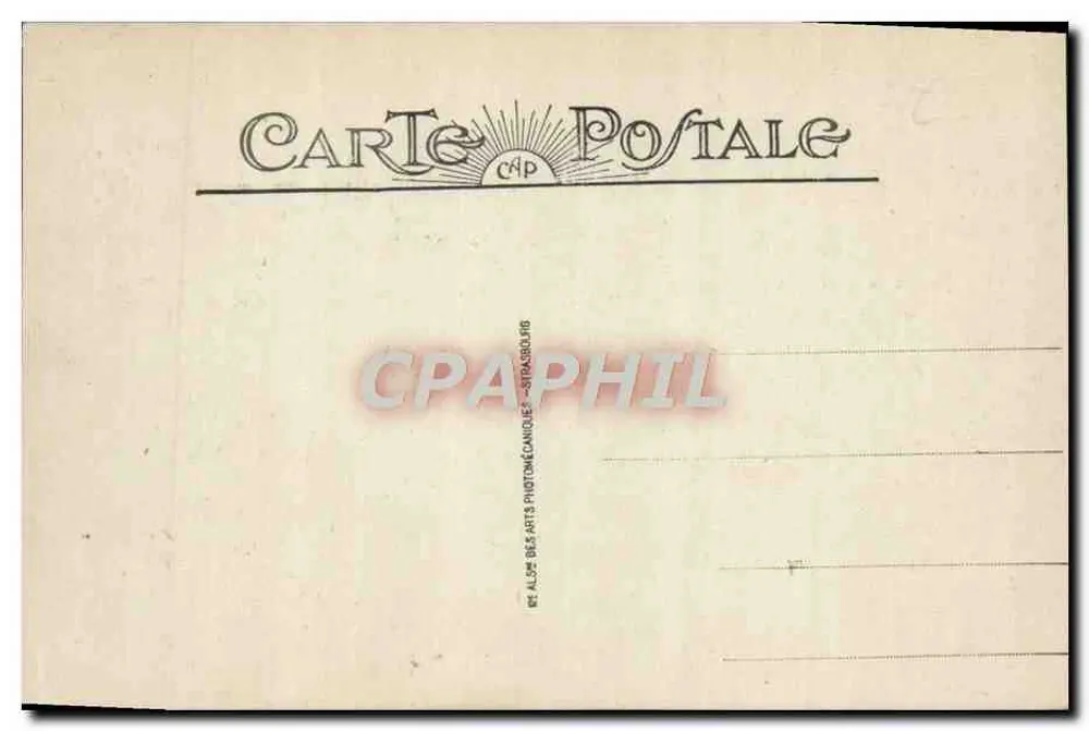 Deauville — La Plage fleurie — Le Casino - Verso
