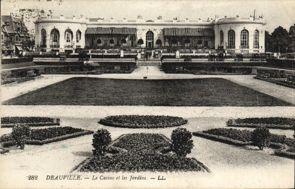 Deauville — Das Casino und die Gärten — LL, n°282 - Vorderseite