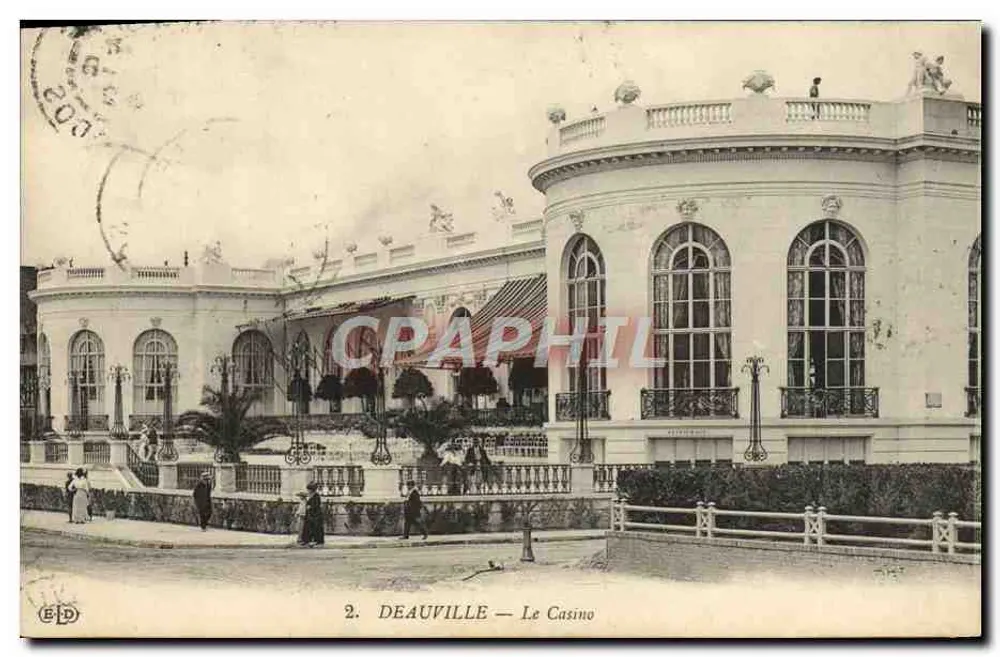 Deauville — O Casino — Editor E.P.D. n°2 - Frente