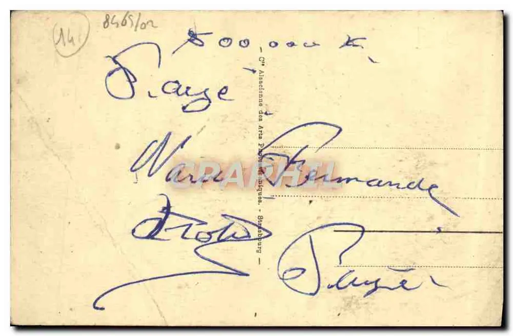 Deauville - La Place Fleurie — Normandy Hotel, éditeur imprimeur non visible, n° 142 - Verso