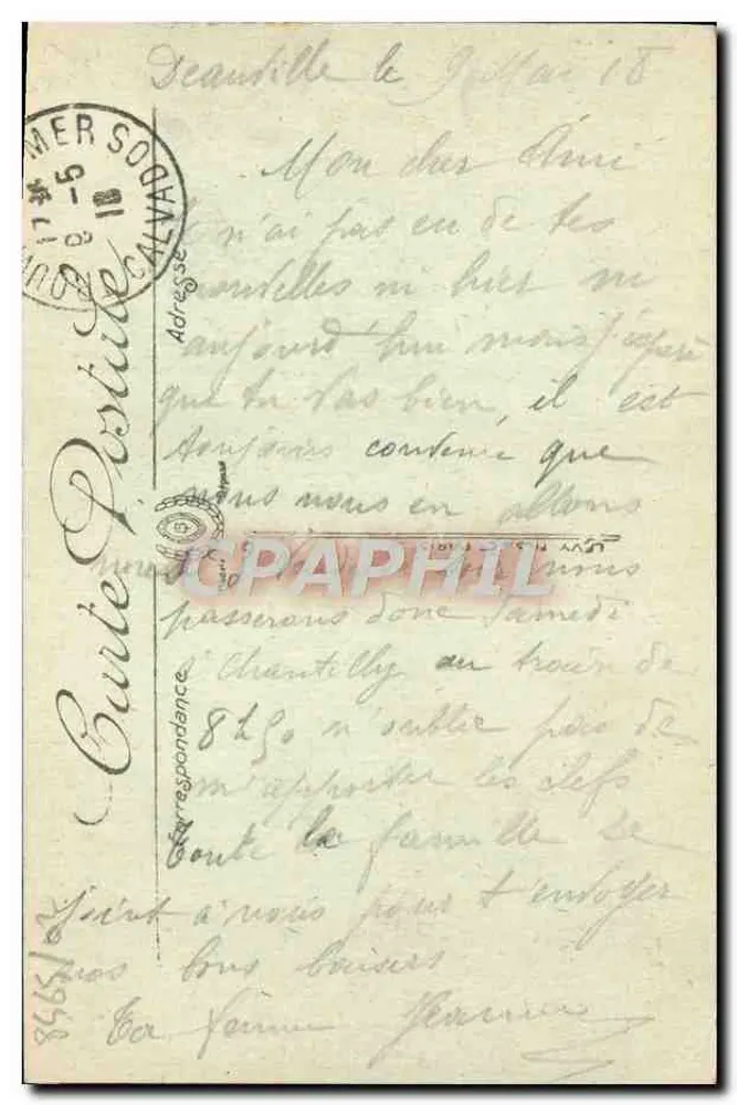 Deauville — Normandy-Hôtel — LL 130 - Verso
