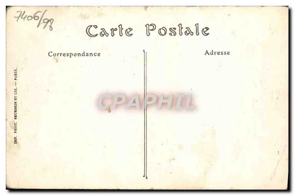 Deauville-La-Plage-Fleurie — Das Royal Hotel — ND. Phot. - Rückseite