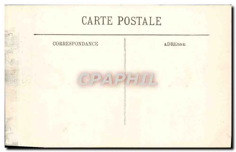 Trouville — Der Abfahrt des "L'Augustin Normand" — unbekannter Verleger, Seriennummer 1 - Rückseite