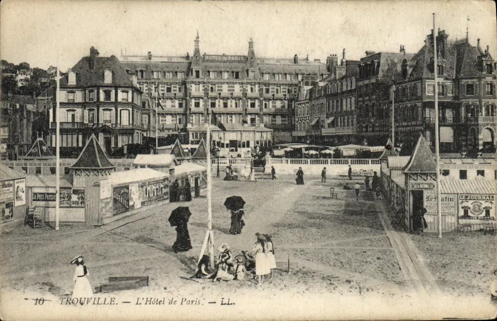 Trouville — O Hotel de Paris — LL. — n°10 - Frente