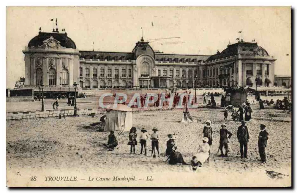 Trouville — Le Casino Municipal — LL - Recto