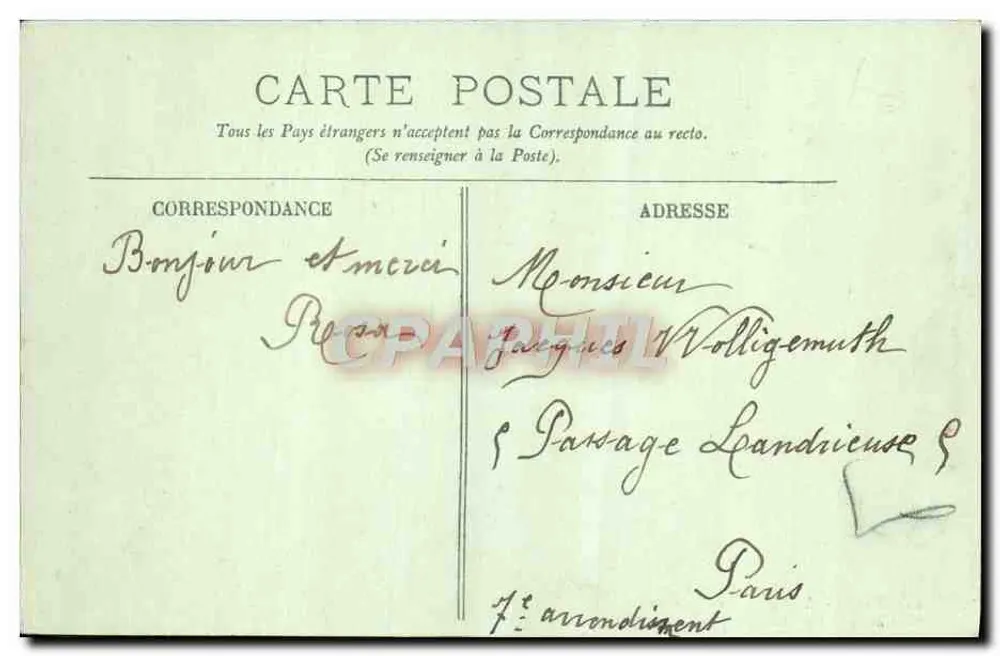 Trouville — Das Neue Casino und die Planches — LL. Nr. 123 - Rückseite