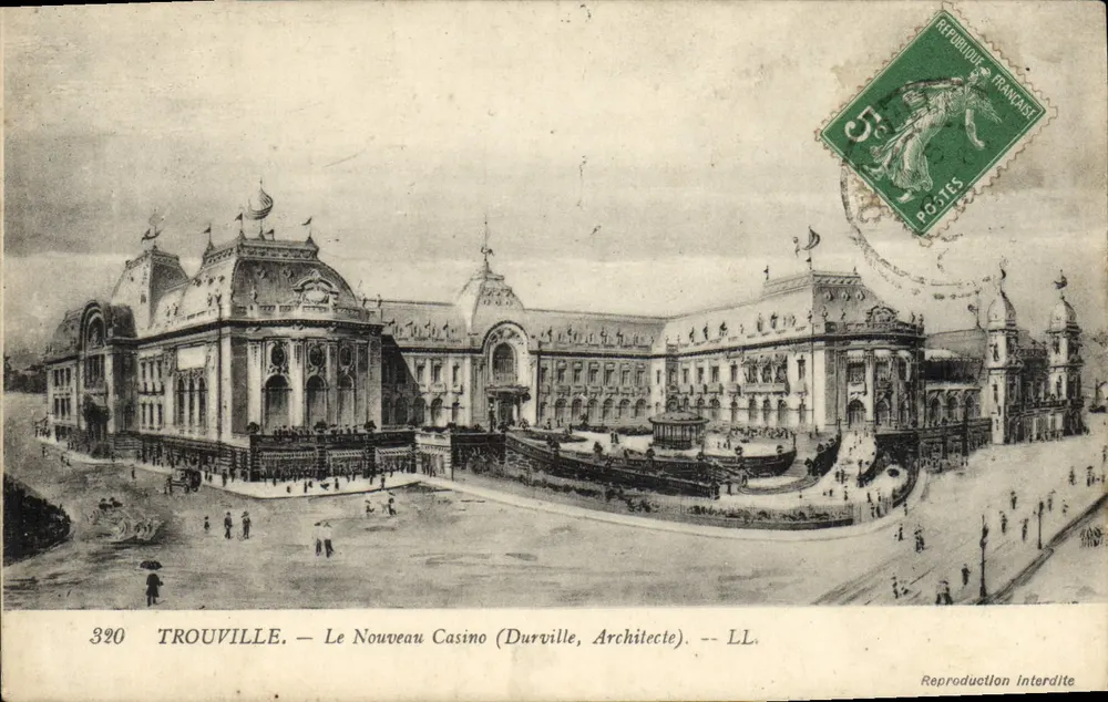 Trouville — Das Neue Casino (Durville, Architekt) — LL. Nr. 320 - Vorderseite
