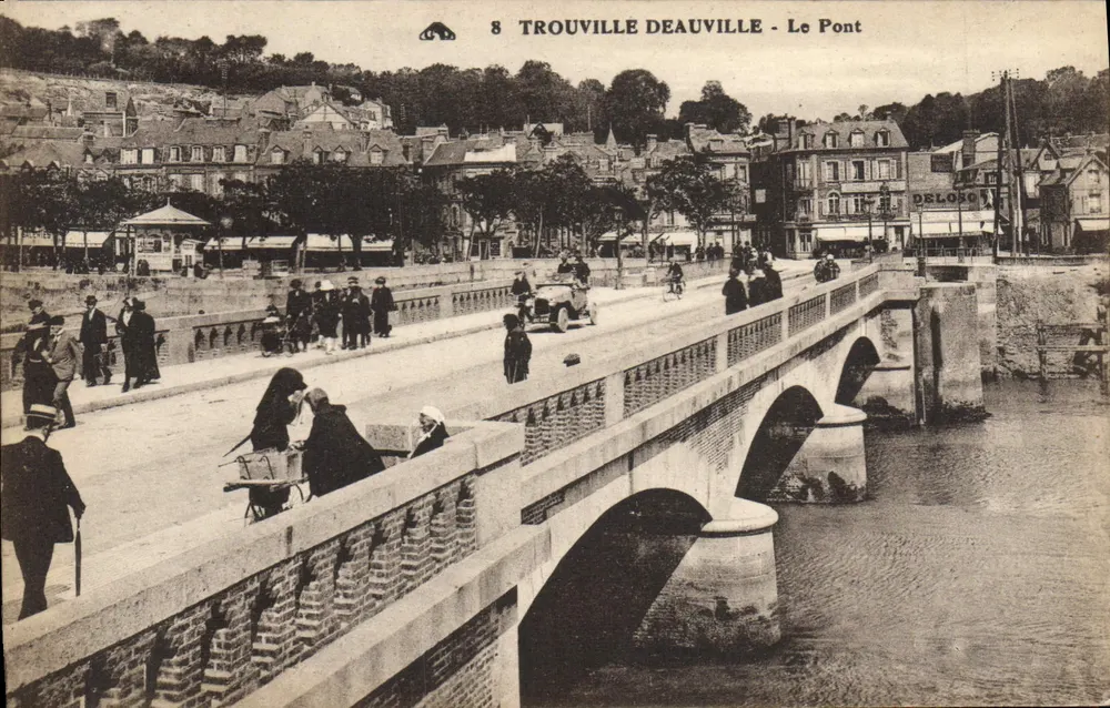 Trouville-Deauville - Der Brücke — n°8 - Vorderseite