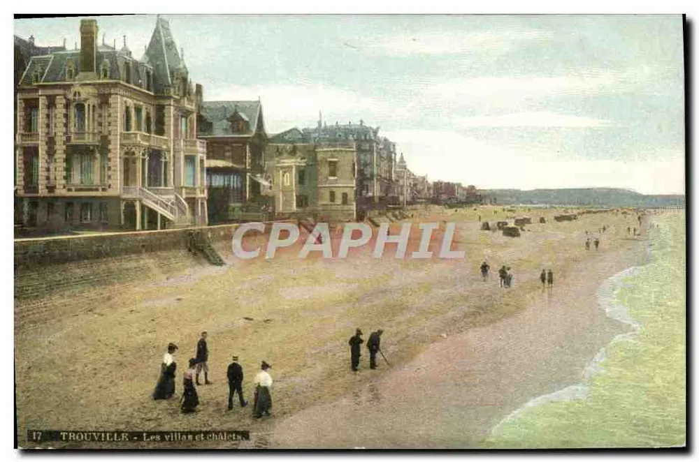 TROUVILLER - Les villas et chalets - Recto