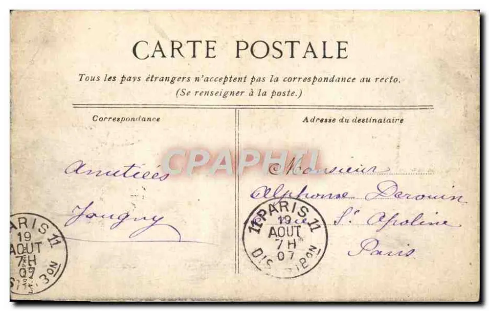 Havre-Trouville — vue du port avec bateau et quai — éditeur TDAHARPER - Verso