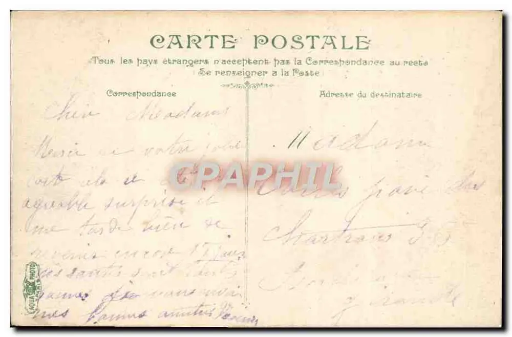 ट्रूविल - निम्न ज्वार के बैक - एडिटर 'C. P. A.' संख्या 15 - पीछे