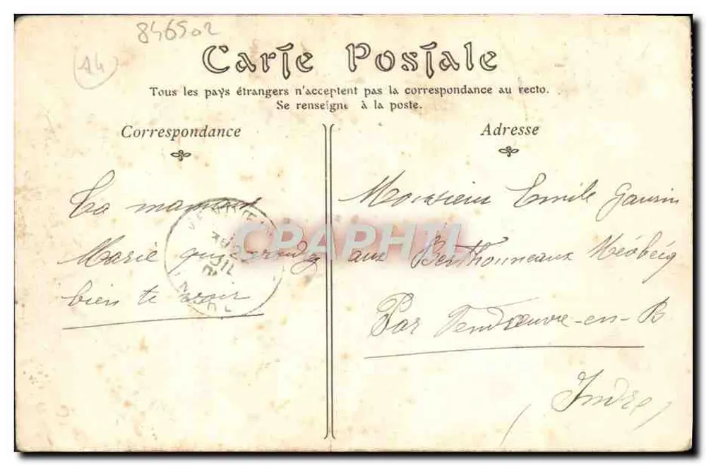 TROUVILLE-SUR-MER — Le Bac de Deauville — ND Phot, n°166 - Rückseite