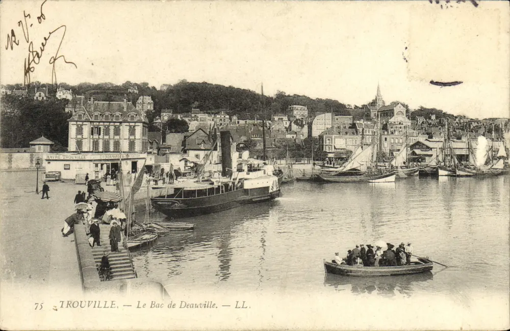 Trouville — Die Fähre nach Deauville — LL. - Vorderseite