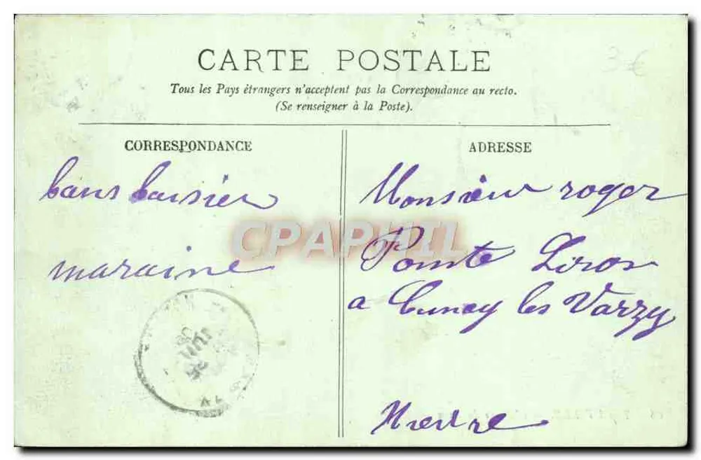 Trouville — A Hora do Banho — LL, n°66 - Verso