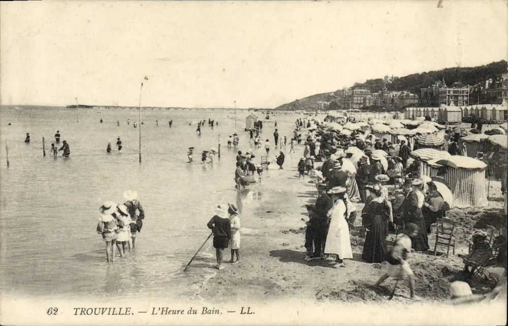 Trouville — A Hora do Banho — LL. - Frente