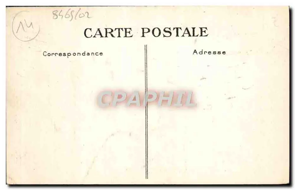 Trouville — Abfahrt des Dampfers von Le Havre — C. F. Le Havre, n° 96 - Rückseite