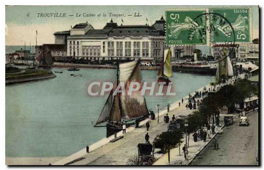 Trouville — Das Casino und die Touques — LL. - Vorderseite