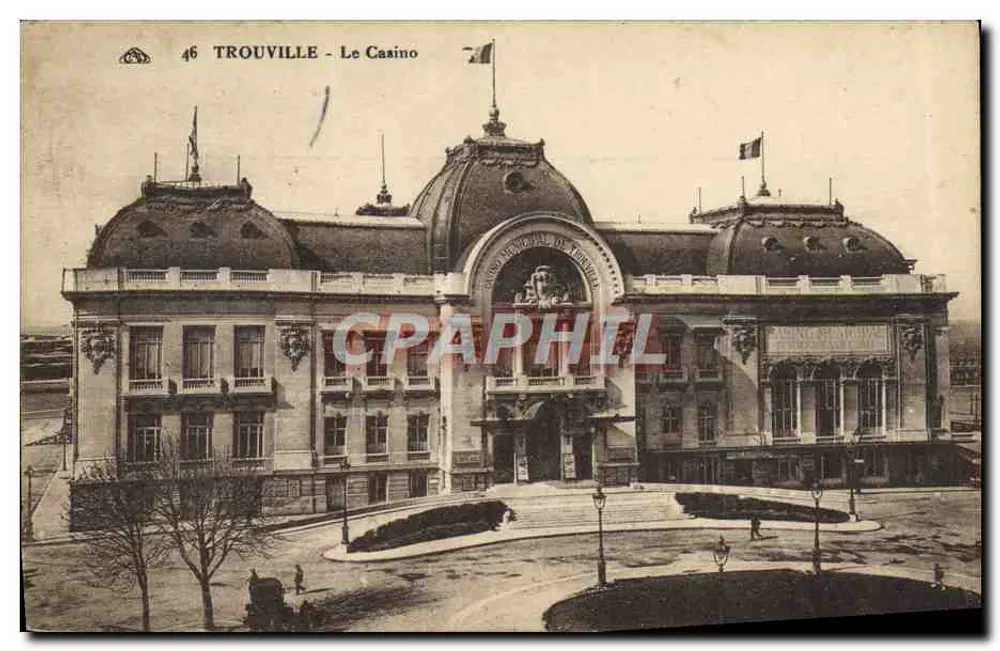 Trouville - O Casino — editor Heures de Paris, n° 46 - Frente