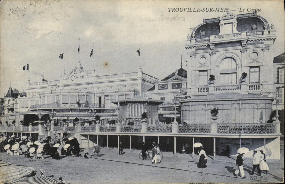TROUVILLE-SUR-MER — Das Casino — ND Phot - Vorderseite