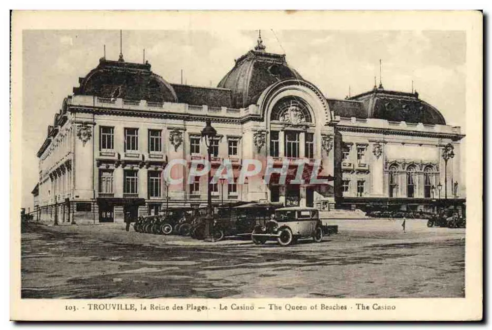 Trouville, die Königin der Strände — Das Casino — Die Königin der Strände — Das Casino - Vorderseite