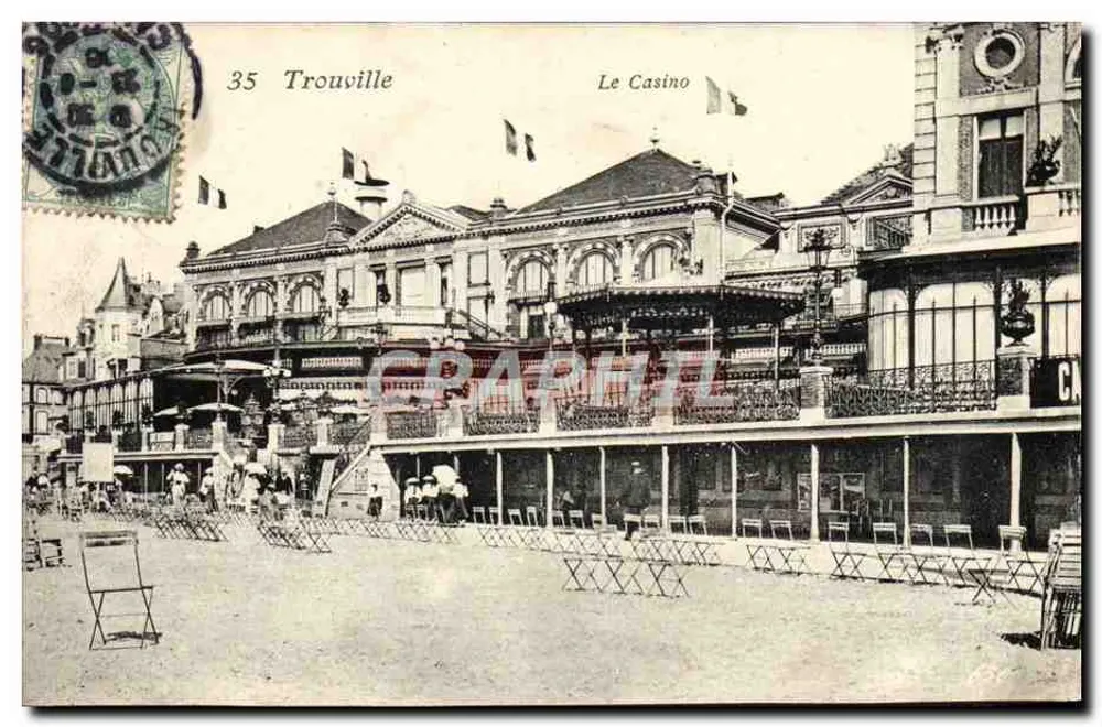 Trouville — O Casino — Editor não identificado, n° de série 35 - Frente