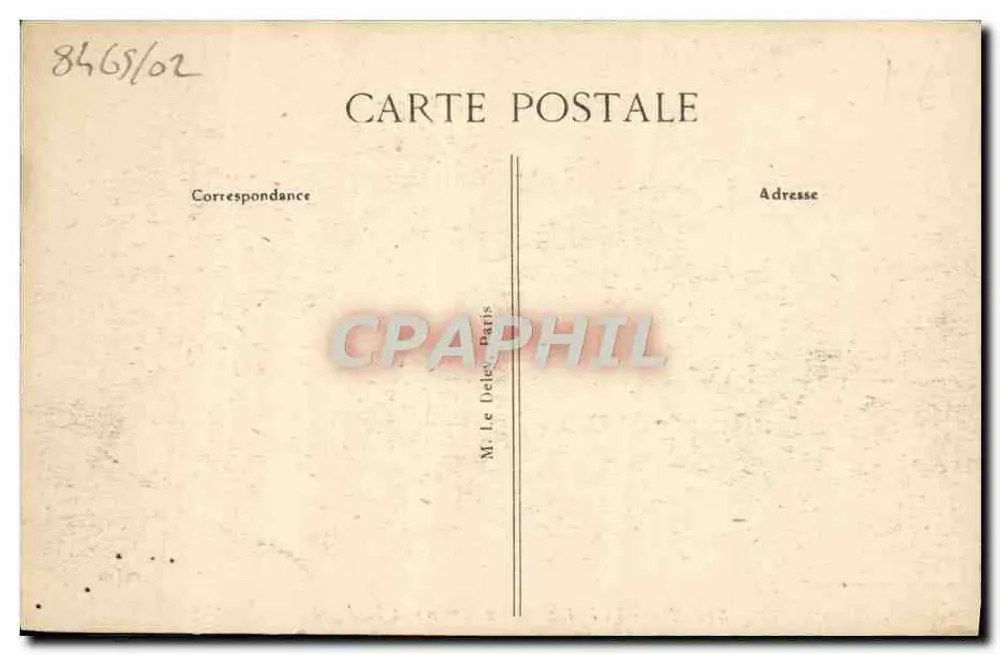 Trouville — Das Casino und die Mole — G. F. La Havre, n°81 - Rückseite