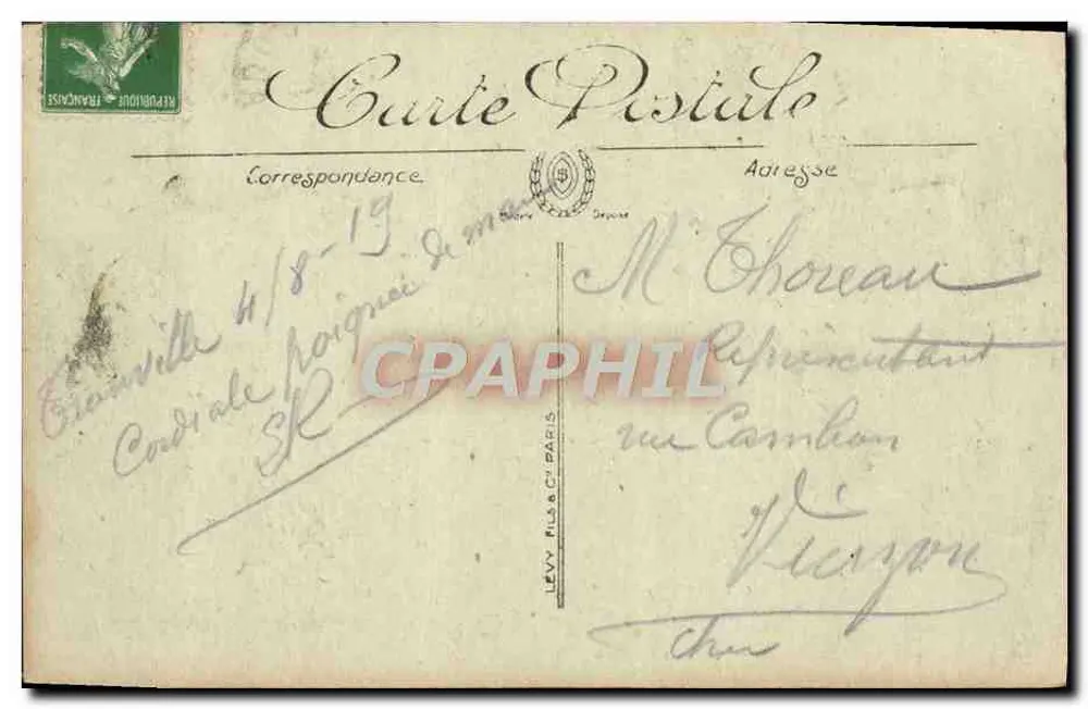 Trouville — O Casino Municipal — LL. n°28 - Verso