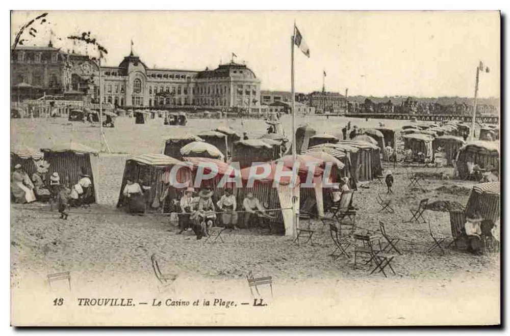 TROUVILLE — Le Casino et la Plage — LL. — n° 48 - Recto