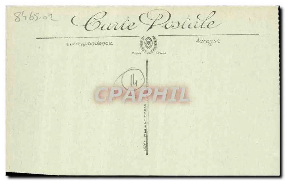 Trouville — Das Casino — Haupteingang (Durville, Architekt) — L.L. - Rückseite