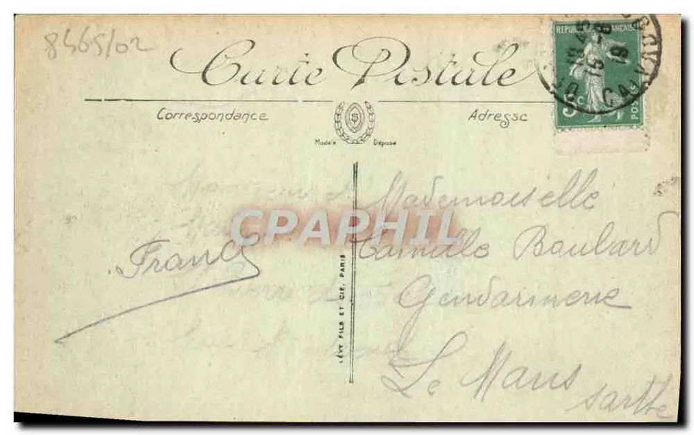 Trouville — O Casino — LL. — n°98 - Verso