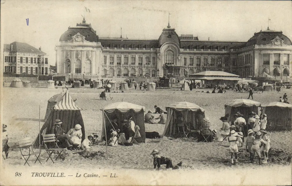 Trouville — Le Casino — LL. — n° 98 - Frente