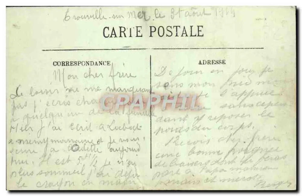 Trouville — Le Casino — LL. — n° 98 - Verso