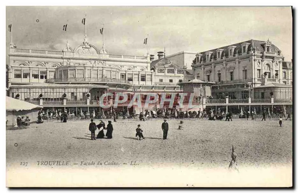 Trouville — Fachada do Casino — LL. n° 127 - Frente