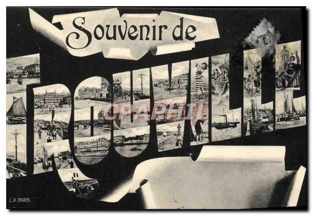 Doullens — Lembraça de — L.B. PARIS - Frente
