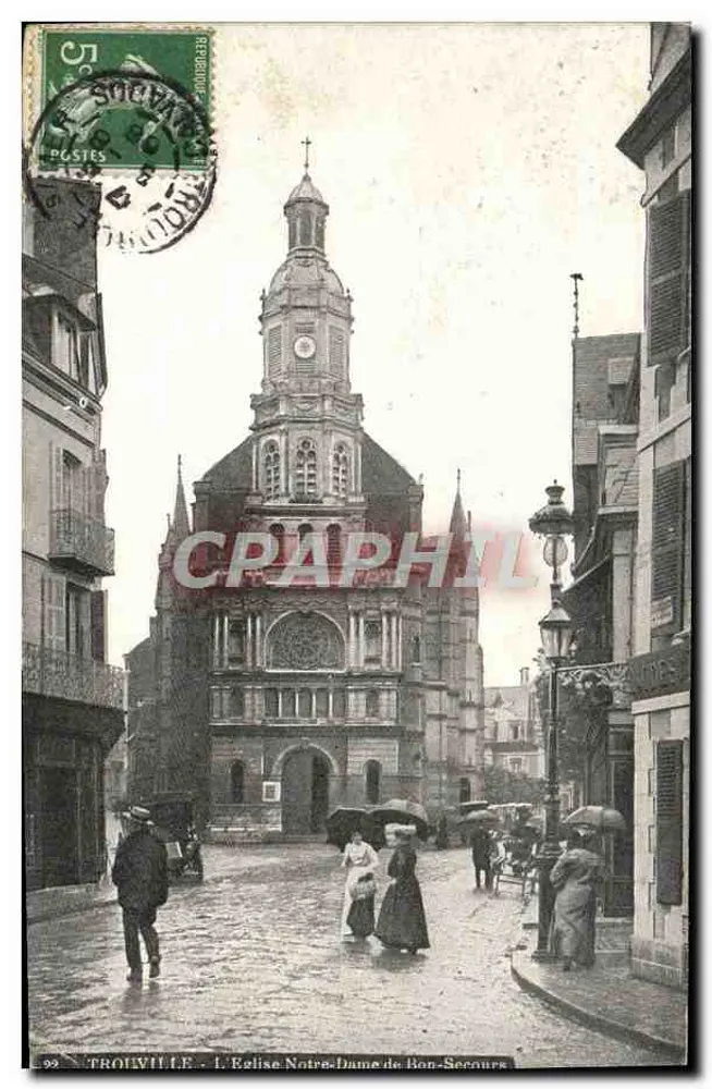 Troyes - Kirche Notre-Dame de Bon-Secours — unbekannter Verlag, Nr. 99 - Vorderseite