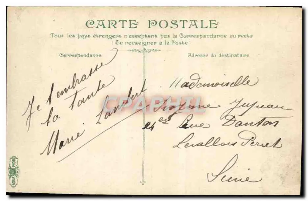 Troyes - Kirche Notre-Dame de Bon-Secours — unbekannter Verlag, Nr. 99 - Rückseite